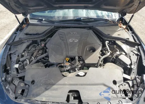 2019 Infiniti Q60 3.0T Pure z USA, uszkodzony, nr VIN JN1EV7EK7KM230319